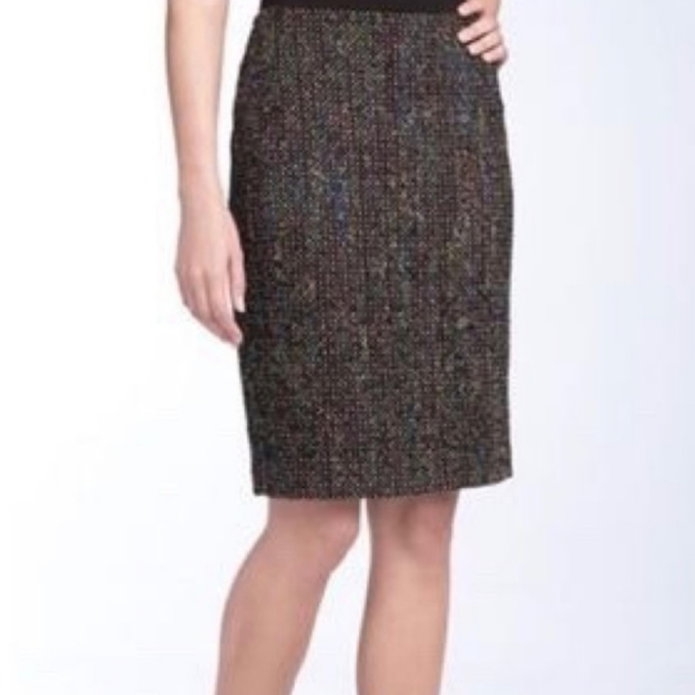 Trina Turk wool skirt. Tweed